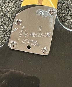 Fender American Deluxe Stratocaster HSS 2005 Montego black MODEL #0101500764