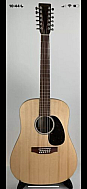 Martin DX2E 12string AcousticElectric Guitar  Natural  Used