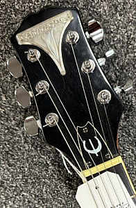 Epiphone Alleykat semihollow body guitar  2001 MIK with gig bag