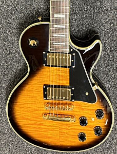 Epiphone Les Paul Custom 1999 MIK Limited Ed. Sunburst Figured Top