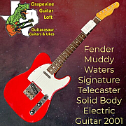 Fender Muddy Waters Signature Telecaster Solid Body Electric Guitar 2001