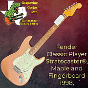Fender Classic Player Stratocaster®, Maple FB American Vintage Pickups