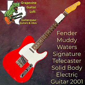 Fender Muddy Waters Signature Telecaster Solid Body Electric Guitar 2001