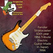 Fender Stratocaster 50th year 1956 Tribute Electric Guitar Made In Japan 1996