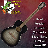 Fender FA-235E Concert Acoustic-Electric Guitar Moonlight Burst