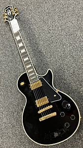 Epiphone Les Paul Custom Ebony Electric Guitar Black