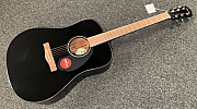 Fender CD60 | Dreadnought Acoustic Guitar | Black With hard Case